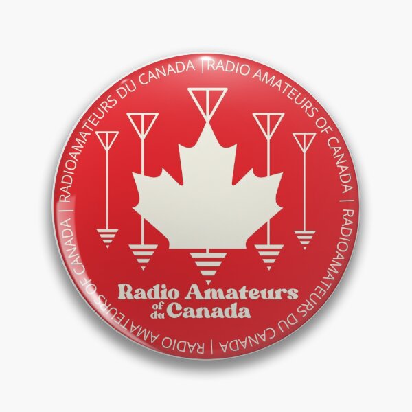 Item preview, Radio Amatuers of/du Canada Vintage Patch designed and sold by mmmhamradio.
