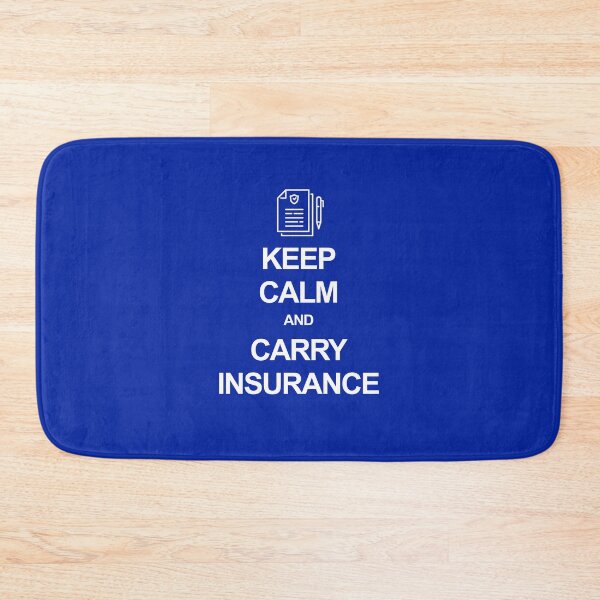 Item preview, Keep calm and carry insurance designed and sold by Occupant9.