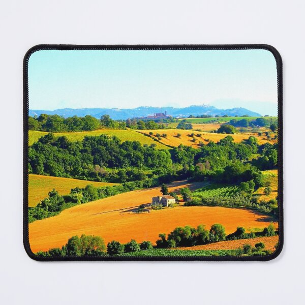Item preview, Scenery in Campofilone with gentle rolling hills designed and sold by Kristina Drozd.