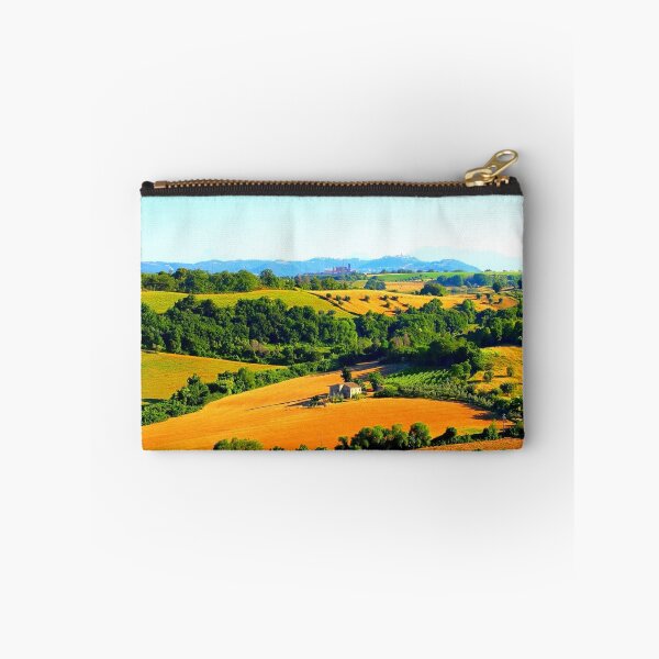 Item preview, Scenery in Campofilone with gentle rolling hills designed and sold by Kristina Drozd.