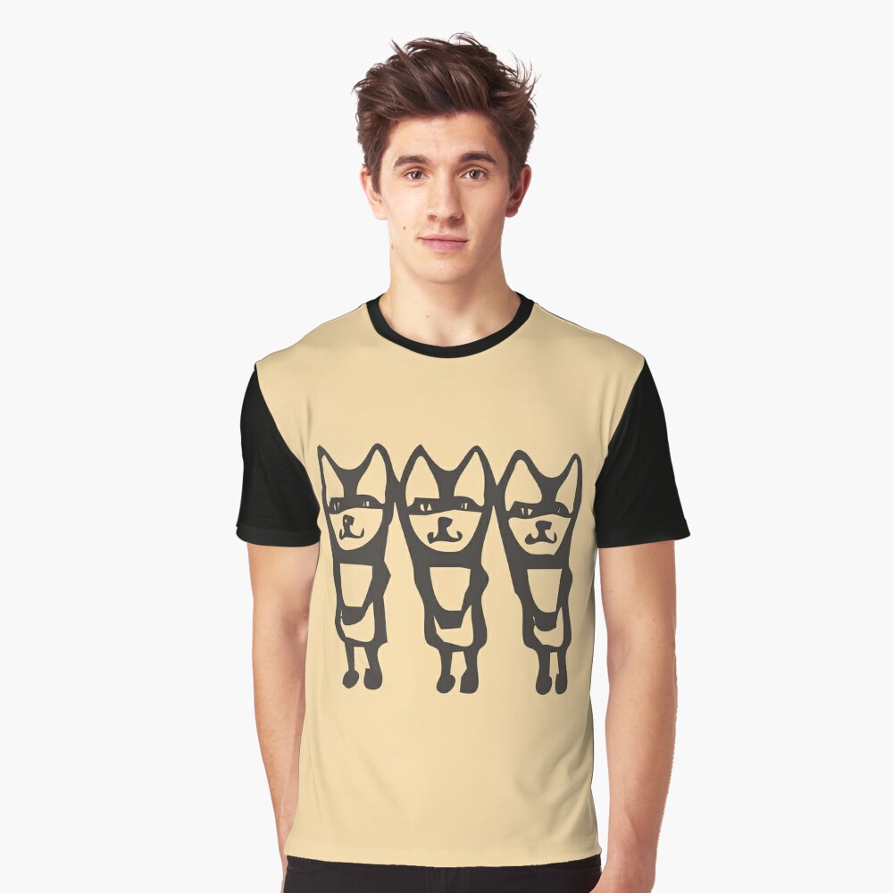 DiscUpdate Dogs Graphic T-Shirt