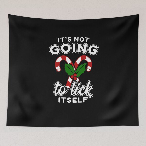 Item preview, It's Not Going To Lick Itself Christmas Candy Cane Gifts designed and sold by StoreRahhal.