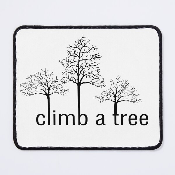 Item preview, Climb A Tree - black design - for Tree Huggers designed and sold by Mindful-Designs.