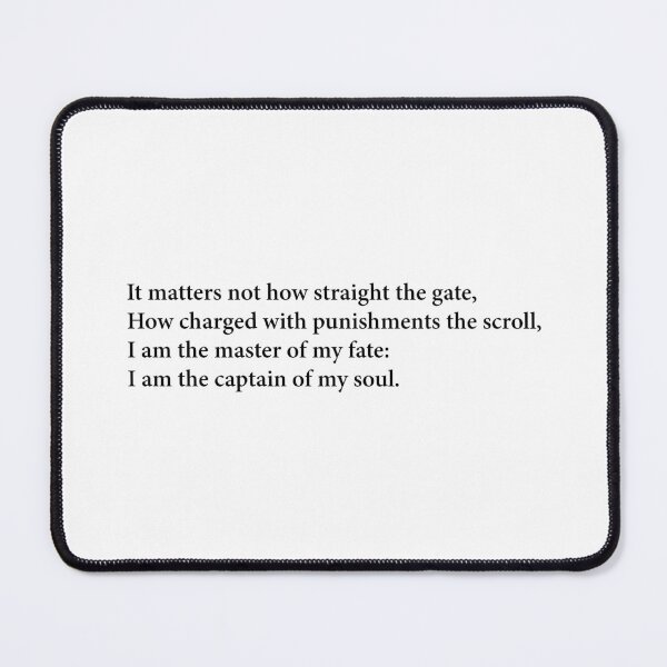 Item preview, Invictus (William Earnest Henley) designed and sold by -Ruby-Grace-.