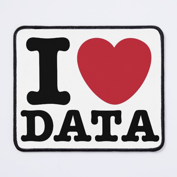 Item preview, I Heart Data designed and sold by teesaurus.