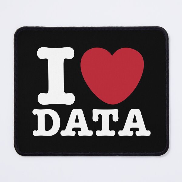 Item preview, I Heart Data designed and sold by teesaurus.