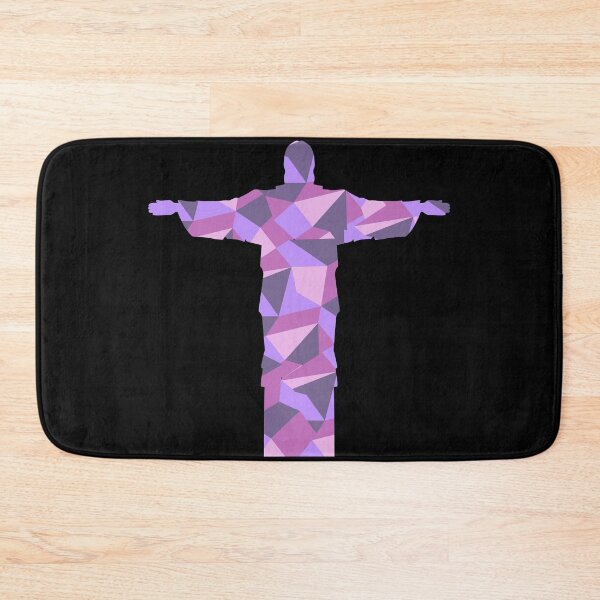 Item preview, Stainglass Jesus - Purple designed and sold by SilkenDove.