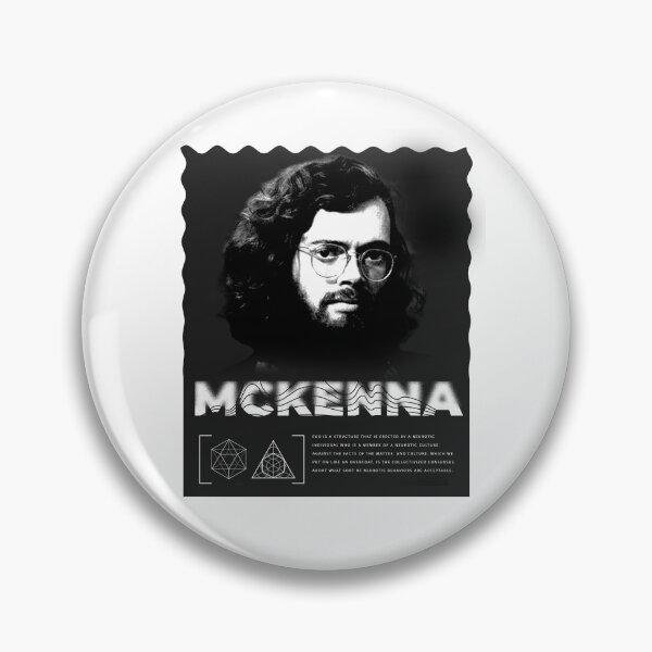 Item preview, Terence McKenna Vintage Style designed and sold by Mystikos Art.
