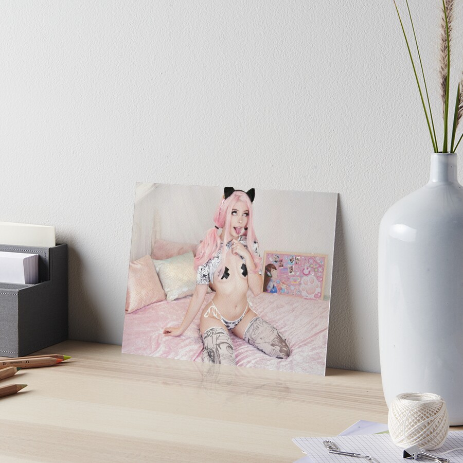 Amazing Belle Delphine cosplay sexy girl Poster Art Prints for Home Wall  Decor