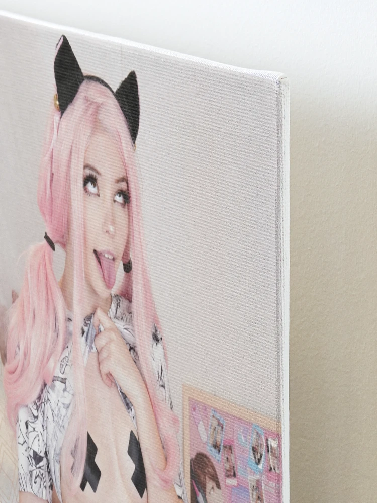 Belle Delphine' Poster, picture, metal print, paint by Wawo Murillo