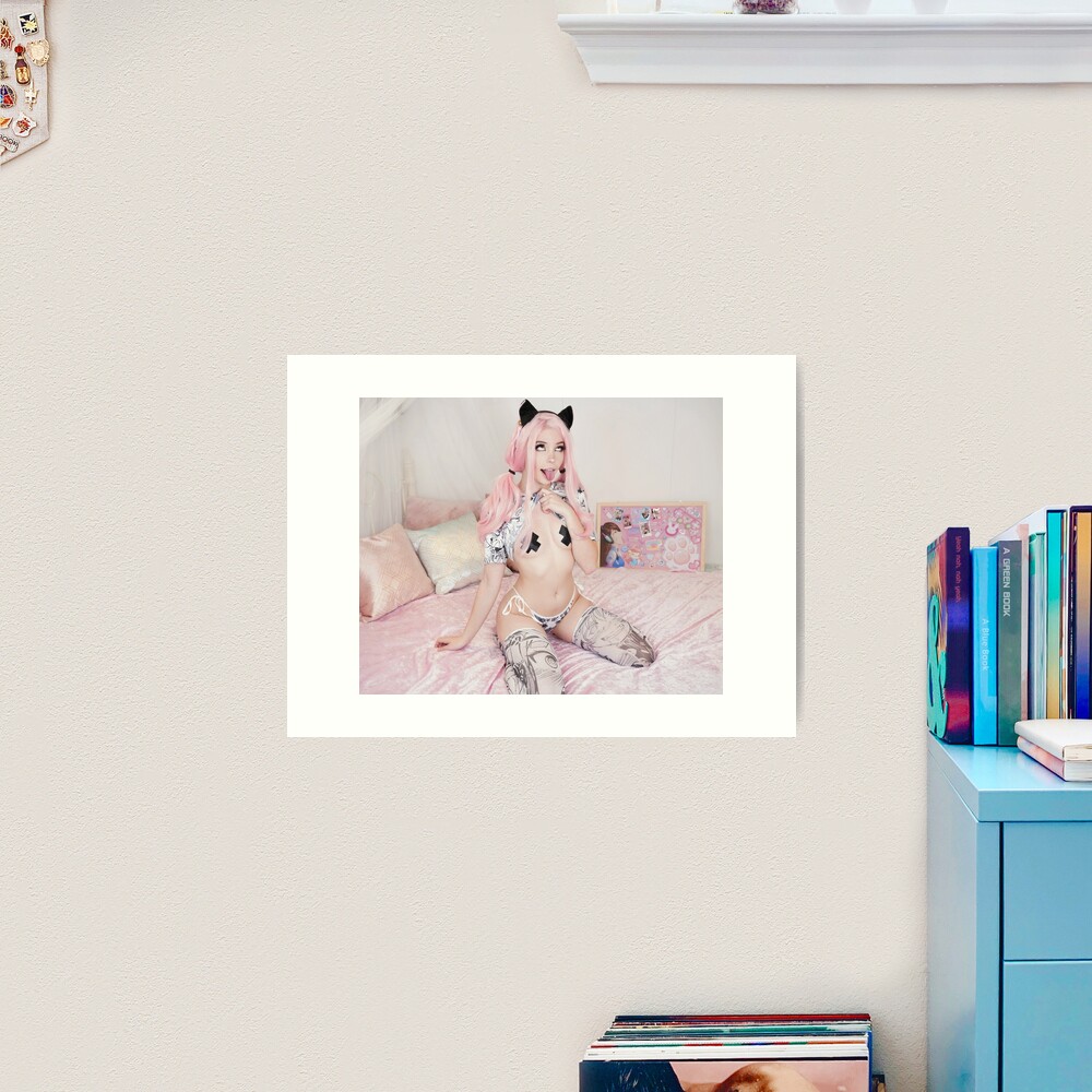 Amazing Belle Delphine cosplay sexy girl Poster Art Prints for Home Wall  Decor