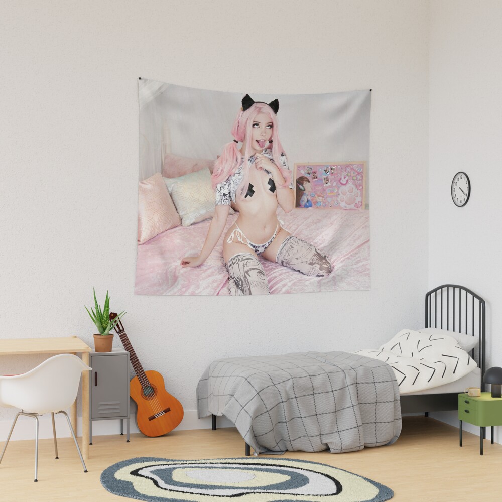 Amazing Belle Delphine cosplay sexy girl Poster Art Prints for Home Wall  Decor