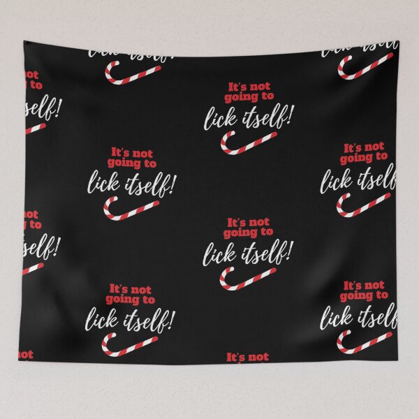 Item preview, It's Not Going To Lick Itself Christmas Candy Cane Gifts designed and sold by StoreRahhal.
