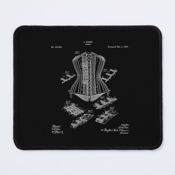 Item preview, Corset Patent 1890  designed and sold by LadyMay Vintage.