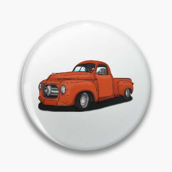 Item preview, Orange Studebaker truck designed and sold by Michael Garber.