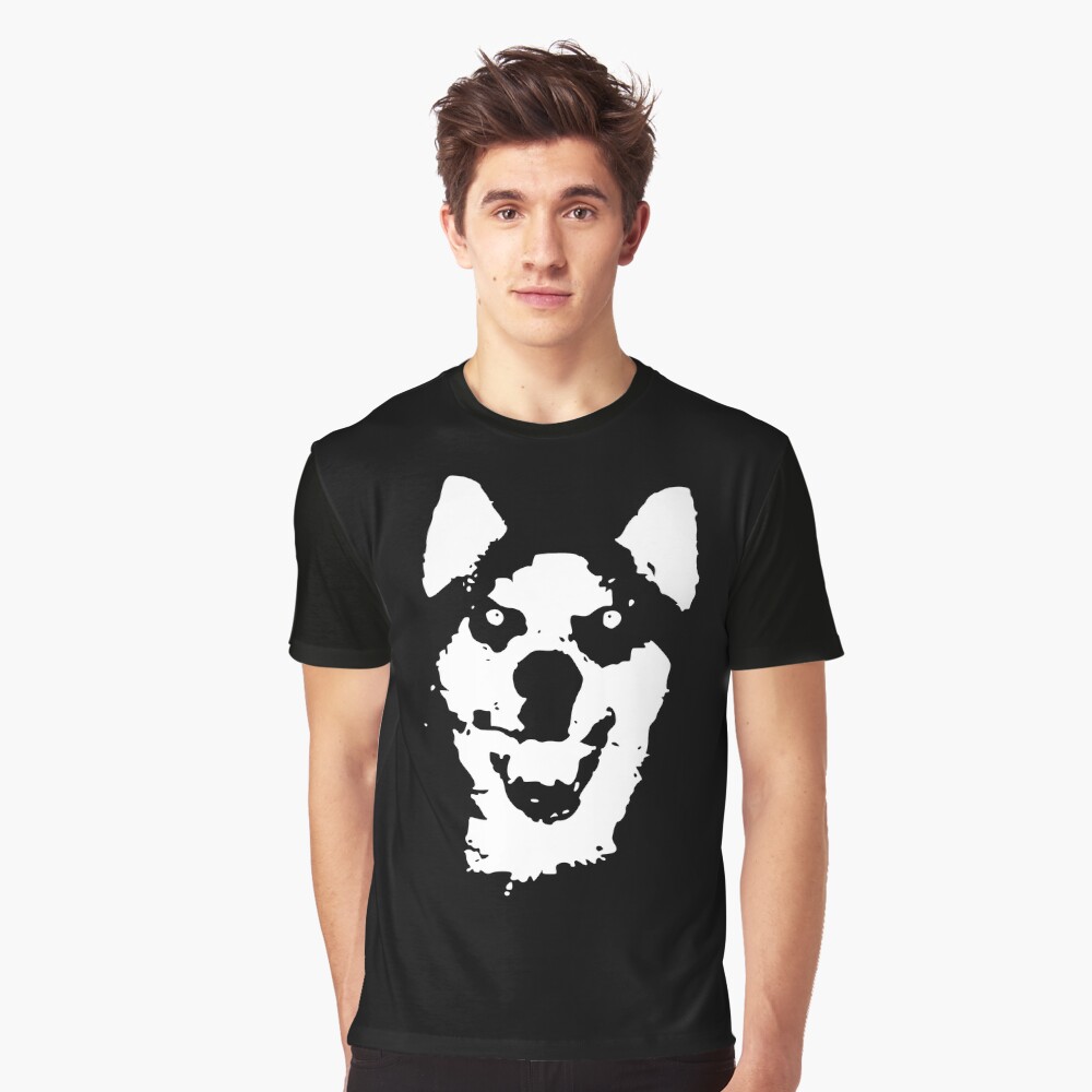 Smile Dog Graphic T-Shirt