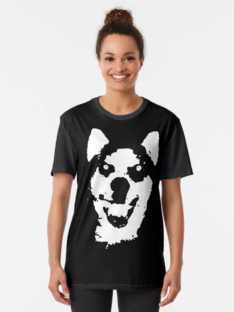 Men's Typewriter Tee Graphic Tshirt (Black) - Dog People Are Cool