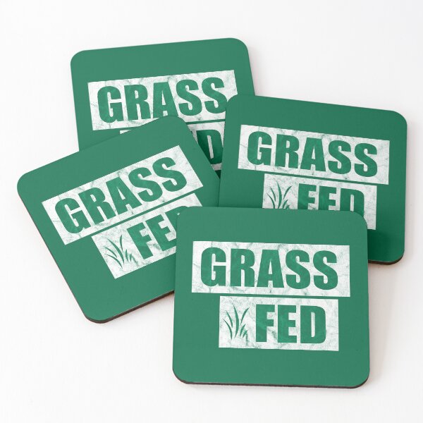 Item preview, Grass Fed (distressed design) designed and sold by siggyspatsky.