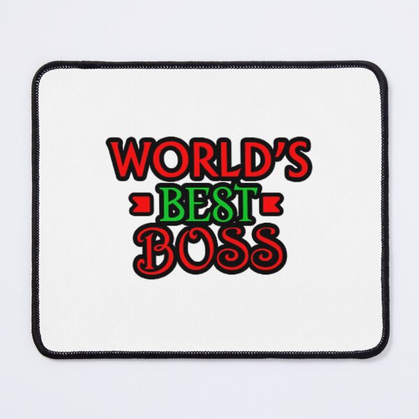 Item preview, Worlds Best Boss  designed and sold by Stimmo.