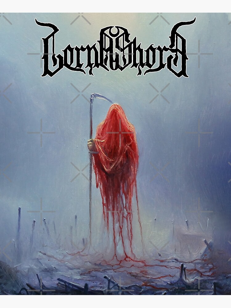 Discover Lorna Shore Poster Deathcore Band Merxtch Premium Matte Vertical Poster
