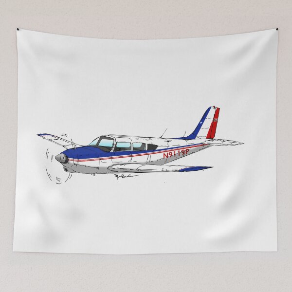 Item preview, Piper Comanche N9119P designed and sold by Michael Garber.