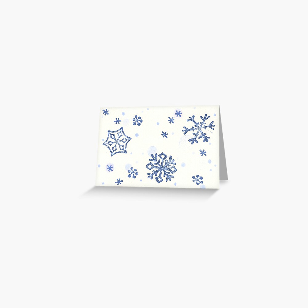 Snowflakes Greeting Card
