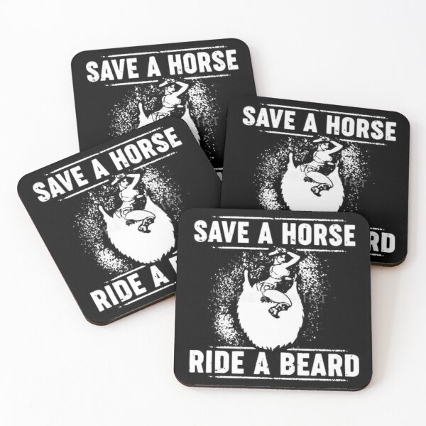 Item preview, Save a,horse,ride a beard designed and sold by outlaw70.