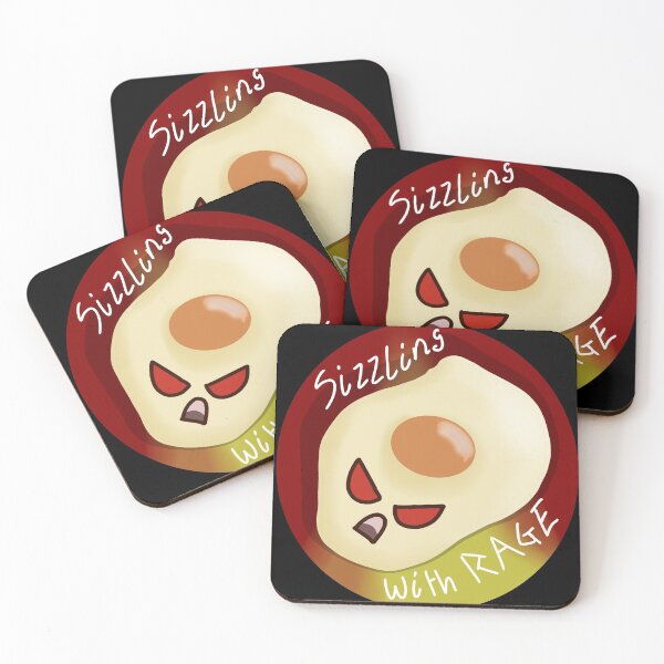 Item preview, Angry Egg (Sizzling with RAGE!!!) designed and sold by ArcherLewys.