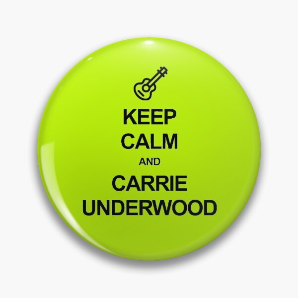 Item preview, Keep calm and Carrie Underwood designed and sold by Occupant9.