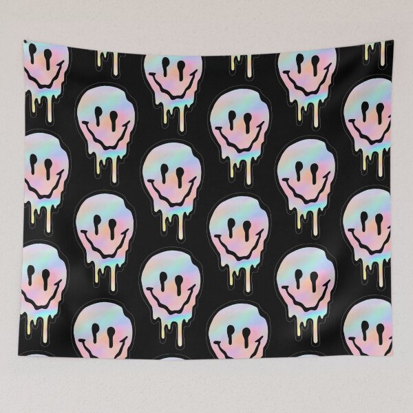 Item preview, Pastel Drippy Smiley Face designed and sold by samantha brachman.