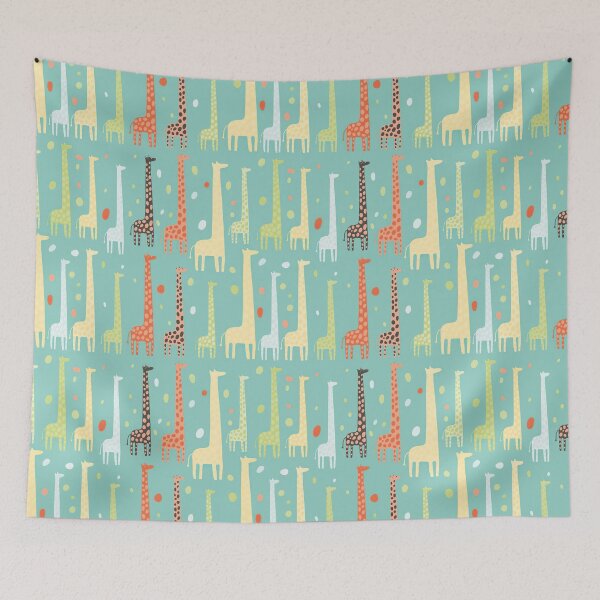 Item preview, Cute Colorful Giraffe Abstract designed and sold by SisileeGift.
