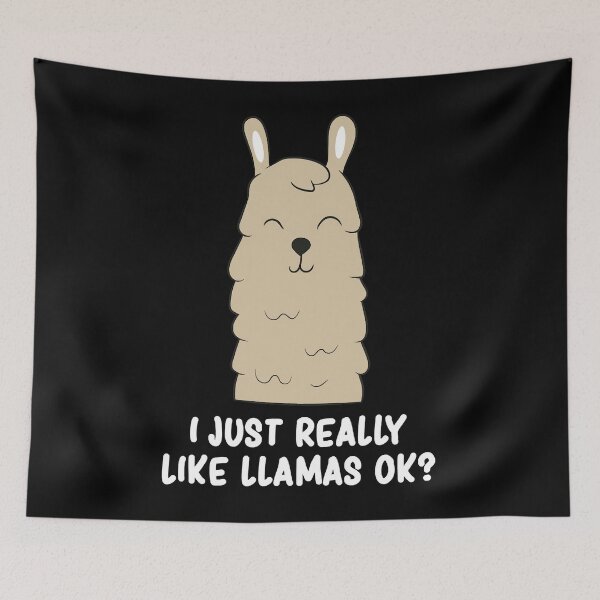 Item preview, I Just Really Like Llama Okay Funny Llama Alpaca designed and sold by spherevilla.