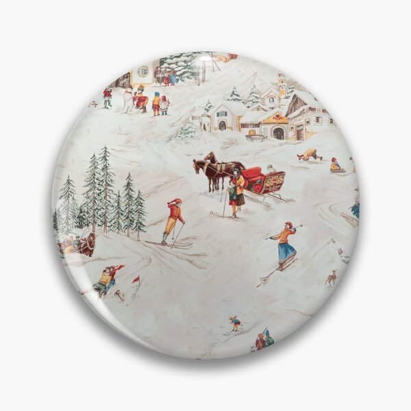Item preview,  Winter Ski Vintage Color designed and sold by SisileeGift.