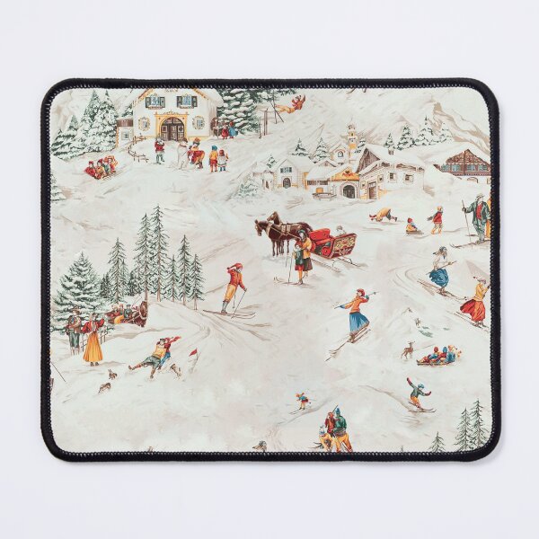 Item preview, Winter Ski Vintage Color designed and sold by SisileeGift.