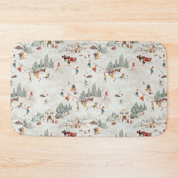Item preview,  Winter Ski Vintage Color designed and sold by SisileeGift.