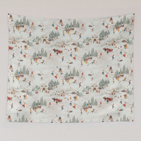 Item preview,  Winter Ski Vintage Color designed and sold by SisileeGift.