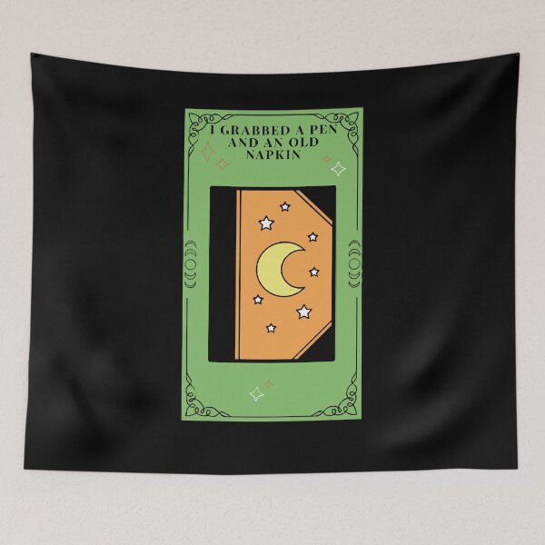 Item preview, Taylor Swift Our Song Lyric Tarot Card designed and sold by BruceSpears.