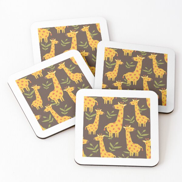 Item preview, Cartoon Giraffe Tropical Plant designed and sold by SisileeGift.