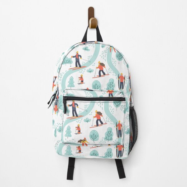 Item preview, Hand Drawn Skiers Winter Season designed and sold by SisileeGift.