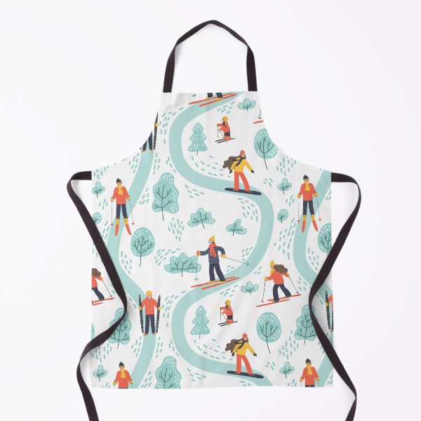 Item preview, Hand Drawn Skiers Winter Season designed and sold by SisileeGift.