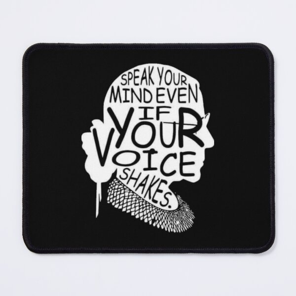 Item preview, Speak Your Mind Even If Your Voice Shakes designed and sold by Jennifer Adair.