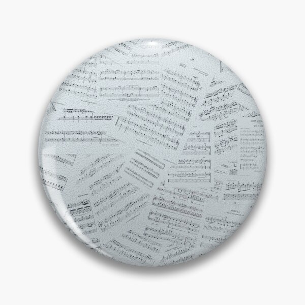 Item preview, All Over Sheet Music Design With a Transparent Blue Tint designed and sold by ThisNThatImages.
