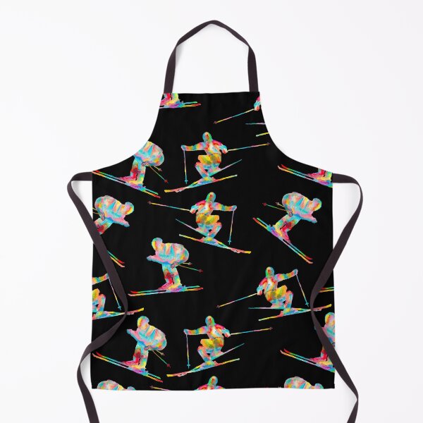 Item preview, Messy Watercolor Ski Athletes designed and sold by SisileeGift.