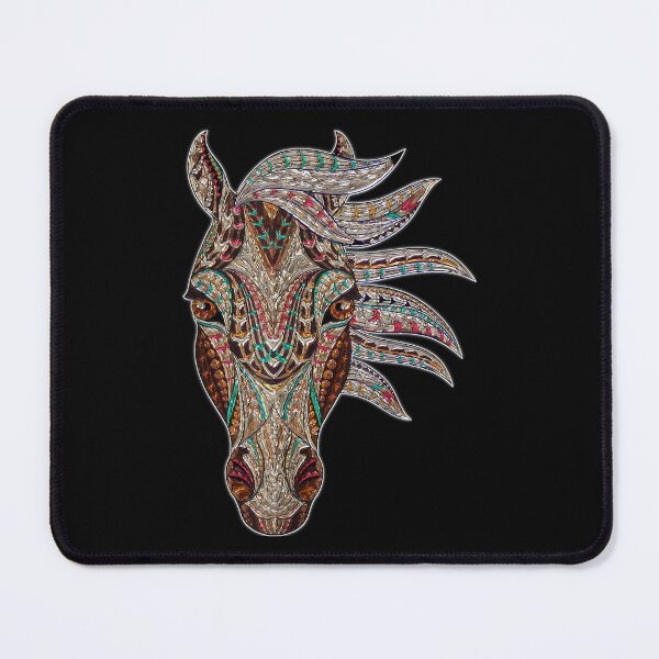 Item preview, Horse Tribal Abstract Art designed and sold by spherevilla.