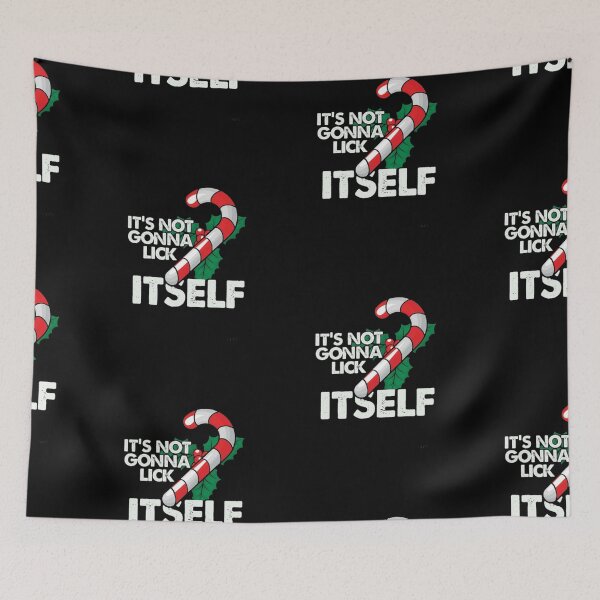 Item preview, It's Not Going To Lick Itself Christmas Candy Cane Gifts designed and sold by StoreRahhal.