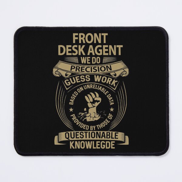 Item preview, Front Desk Agent T Shirt - We Do Precision Job Gift Item Tee designed and sold by smueller39.