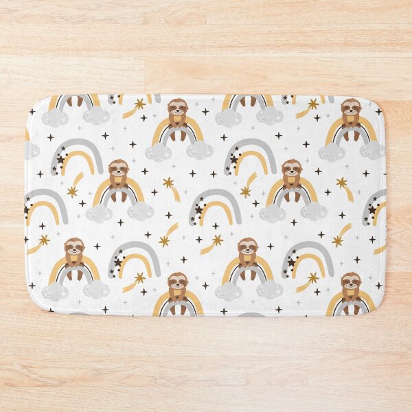 Item preview, Cute Sloths Rainbows And Comet designed and sold by SisileeGift.