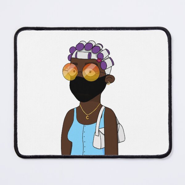 Item preview, CryptoMom #4579 wear mask curls mother  Do hairstyle designed and sold by PetTotem.