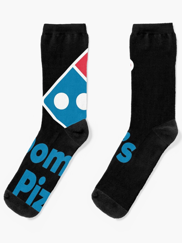 Pizza, Domino's-icon Essential Pizza Socks | Redbubble