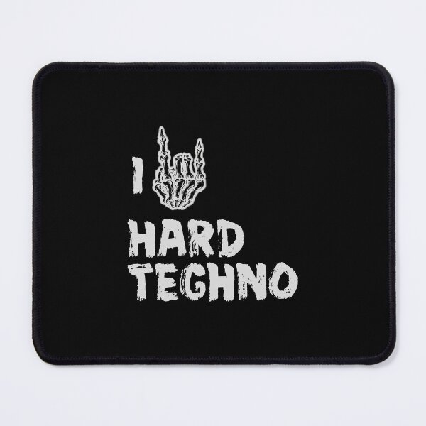 Item preview, I love hard techno | Techno djs gift designed and sold by paulo silveira.